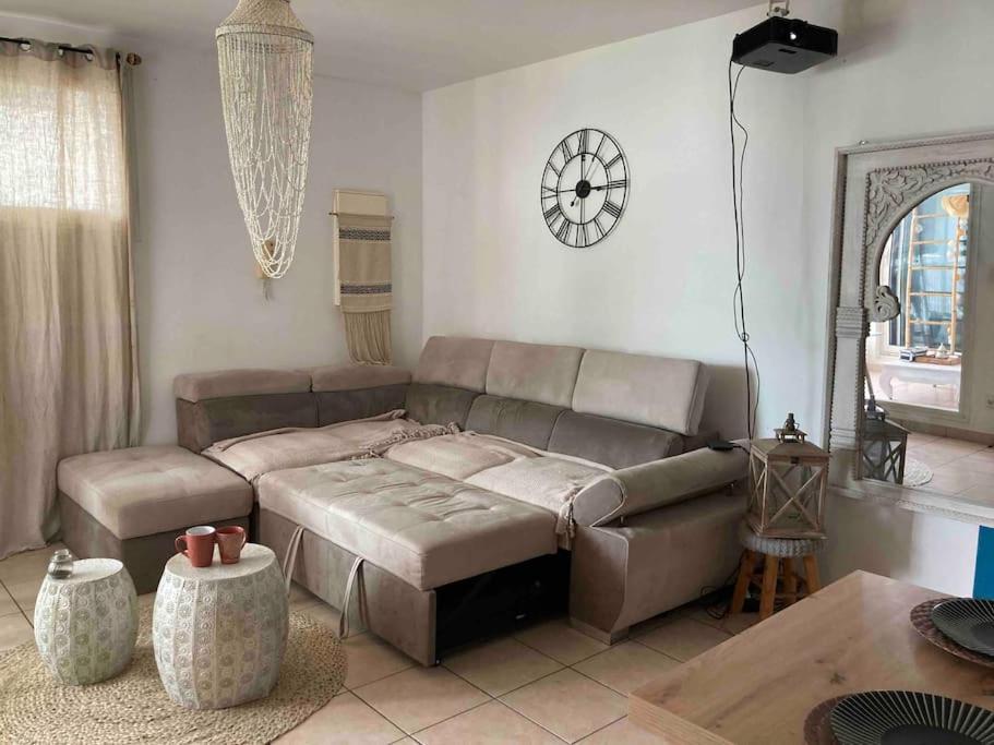 Ferienwohnung Terre Sainte : Charmant Appart 5 Min De La Plage Exterior foto